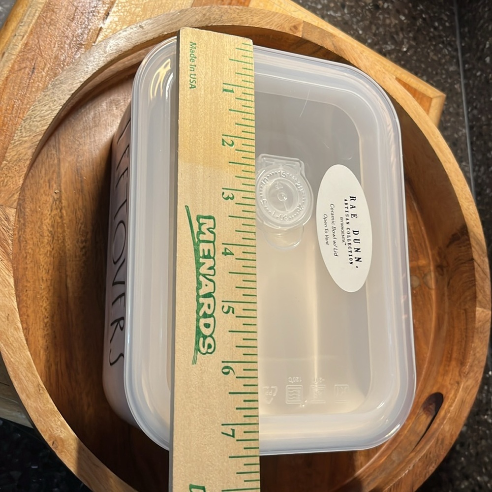 Rae Dunn White Leftovers Container - Picture 5 of 6